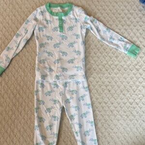 TBBC Elephant pajamas. Size 3T. Never worn.